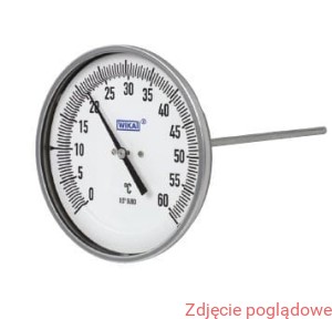 TERMOMETR BIMETALICZNY A5300/2 0..60ST.C G1/2' L-8X198MM