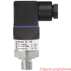 Przetwornik ciśnienia  A-10, zakres  0-250BAR WZG.,G1/4A, 4-20MA, 2-przewody , IP 67,przewód 5m