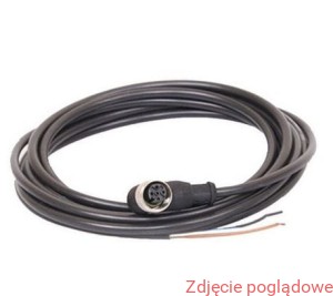 WTYCZKA KĄTOWA 4-PIN PRZEWÓD 10M M12X1,0