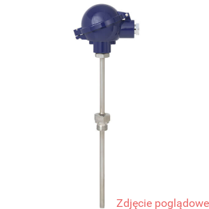 TERMOMETR REZYSTANCYJNY TR10-C  -200/450ST.C L-160MMX6MM G1/2'+OSŁONA TW35