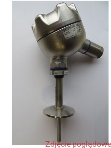 CZUJNIK REZYSTANCYJNY TR22-A -50/+150ST. PT100 3-PRZEWODY L=50MM