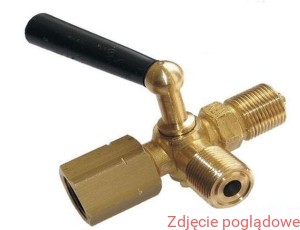 KUREK TRÓJDROWY Z NAKR. RZYMSKĄ  FIG. 528, .GW.WEW.1/2"/GW. ZEW. 1/2"TEST.M20X1,5, MOSIĘŻNY 