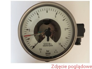 Manometr kontaktowy switchGAUGE PGS23.160-N...LM-D50 0-10 bar G1/2B dolne 831.2