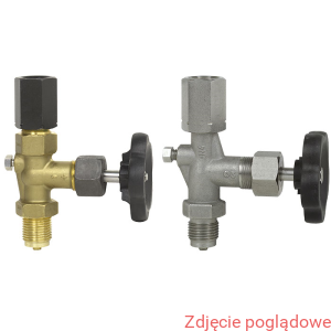 ZAWÓR MANOMETR.DWUDROGOWY 910.11,DIN 16 270,GW.WEW/ZEW.M20X1,5 STAL 