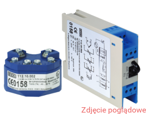 Przetwornik temperatury cyfrowy , model T12 ,0-150st.C, 4...20mA, 2-przewody