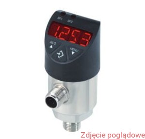 Prezostat ciśnienia z wyświetlaczem model PSD-30, zakres  0-0,6bar wzgl. M20x1,5