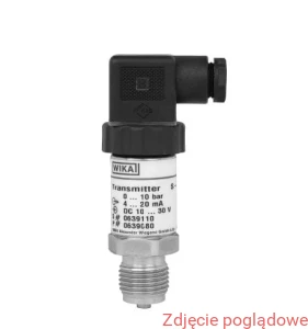 Przetwornik ciśnienia model S-10000, zakres  0..6BAR, M20X1,5, 0..10V, 3-przewody, wtyczka 4-pin 
