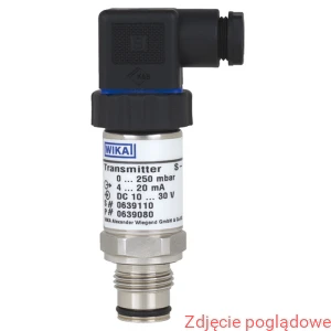 PRZETWORNIK CIŚNIENIA S-11 0..0,16BAR G1' 4-20MA WTYCZKA TYPU L