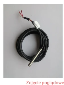 REZYSTANCYJNY CZUJNIK PRZEMYSŁOWY-KABLOWY TR40 -50/+200ST.C PT100 KL. A L=1500MMX50MMX6MM