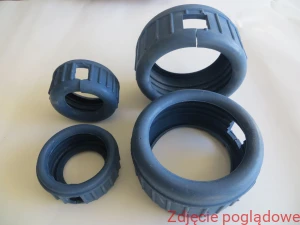 OSŁONA DO MANOMETRU O  ŚREDNICY 100MM, MODEL  910.18, GUMOWA