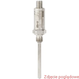 Termometr rezystancyjny TR33, -50/150ST.C  G1/2" PT100 4-p kl.A, stały, L=75 mm x 6 mm 
